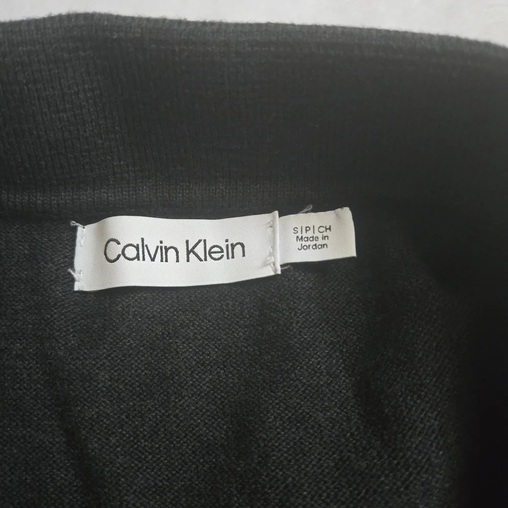 Calvin Klein Dark Gray Polo Shirt - Picture 4 of 5